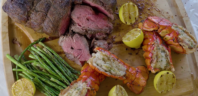 Home-Cooked Surf & Turf with Gilbert Fireplaces & BBQs